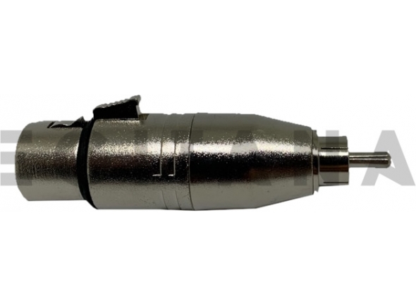 Egitana Rca macho - Xlr fêmea Adaptador Egitana Rca macho - Xlr fêmea Adaptador